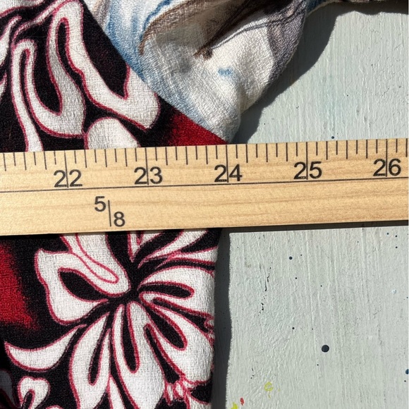 Men's RJC Hawaiian Shirt Multicolor Sailboat L Tropic Beach Luau Surf USA Island - Picture 12 of 14